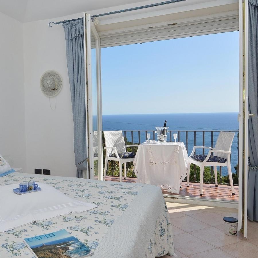 Marvelous Sea View Villa Capri Exterior foto
