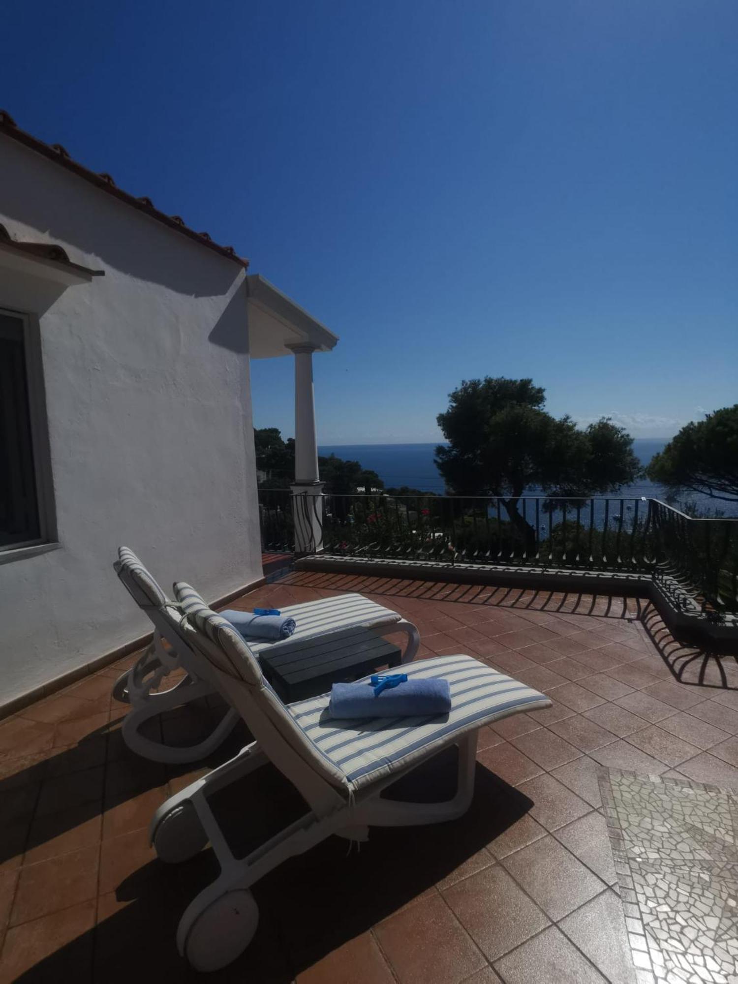 Marvelous Sea View Villa Capri Exterior foto