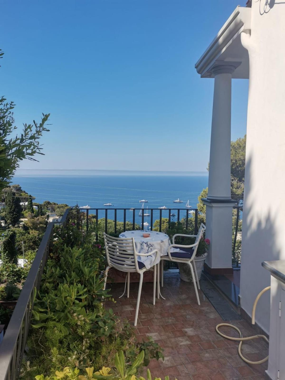 Marvelous Sea View Villa Capri Exterior foto