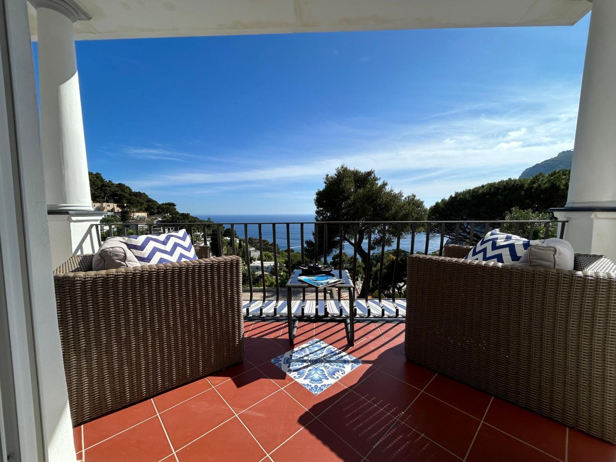 Marvelous Sea View Villa Capri Exterior foto