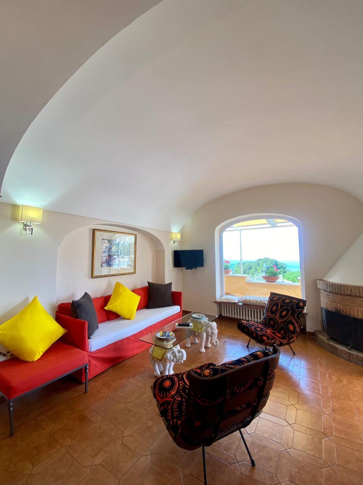 Marvelous Sea View Villa Capri Exterior foto
